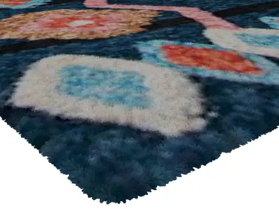 Rug Set 1222 3D model