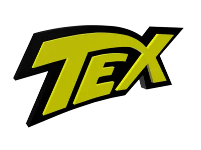 TEX logo 3D model