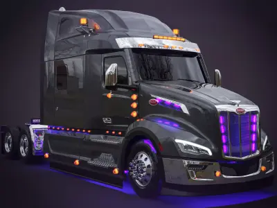 Peterbilt 579 2022 Next Generation Custom 3D model