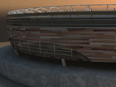 Optus Stadium 3D model