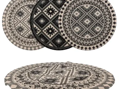 Rugs No 285 Low-poly 3D model