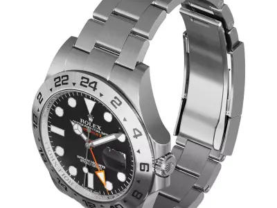 Rolex Explorer II 3D model