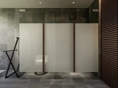 Interior Scene - Hotel Villas - Sketchup Vray 3D model