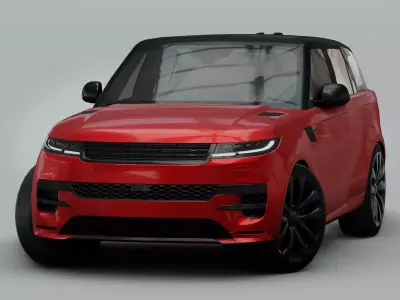 Land Rover Range Rover Sport HSE 2022 3D model