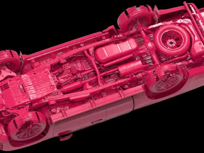 Mitsubishi Triton L200 CC series Native Exterior 3D Scan 2019 3D model