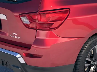 Nissan Pathfinder 2019 3D model