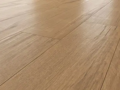 Wood floor Oak Smok Brushed 3D model
