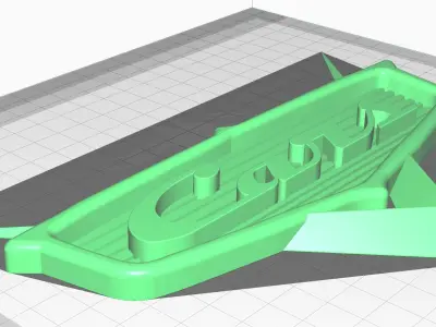 Disney Pixar Cars Logo  3D print model