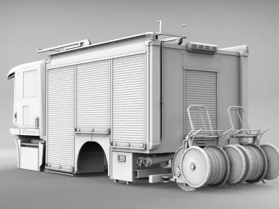 Schlingmann VARUS with Teamcab 3D model