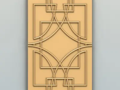 Wall panel 035 3D model