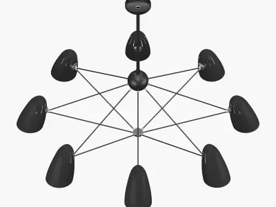 Chandelier favourite humpen 3D model