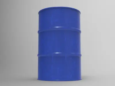 Tota Barrel Low-poly 3D model