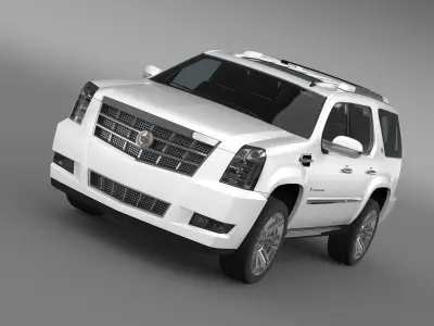 Cadillac Escalade Hybrid 2013 3D model
