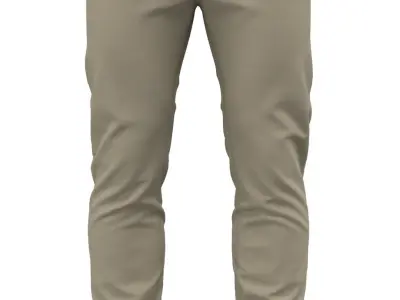 Mens Joggers Pants - Marvelous Designer 3D model