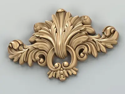 Central decor 032 3D model