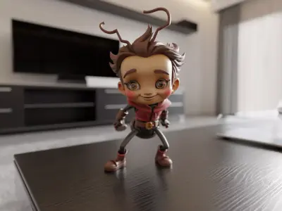 ant boy 3D print model