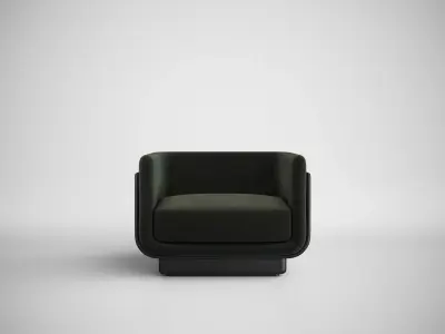 Ebisu Armchair by Charlotte Biltgen 3D model