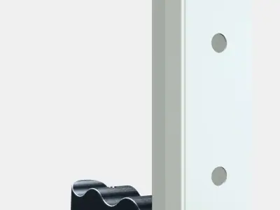 KLYKET Folding hook Low-poly 3D model