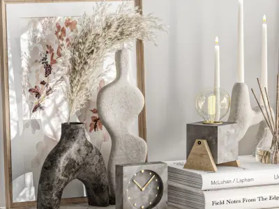 Decorative set 41 3D model