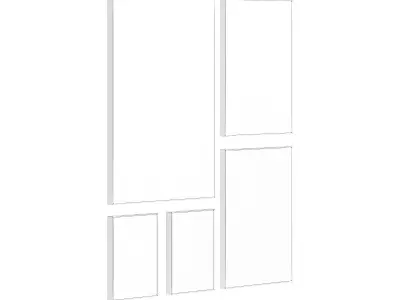Wall Pictures 3D model purchase