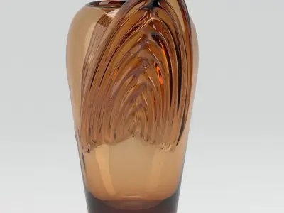Rene Lalique Marrakech Vase 3D model