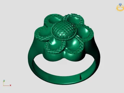 Women Plain Ring STL Models Womens Ring 3dmodels 3D print model 3D print model 42