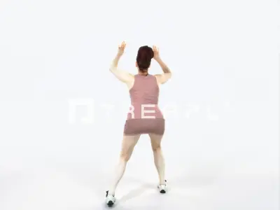 Yearn 11E Volleyball Overhead Sports Woman Low-poly 3D model