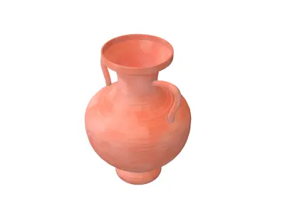 Roman Pottery v2 001 Low-poly 3D model