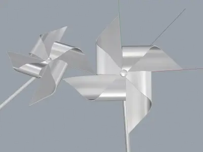 A Pinwheel 3D print model