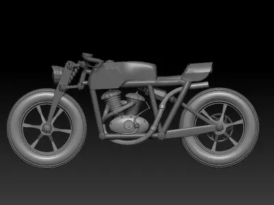 motorcycle 3D model