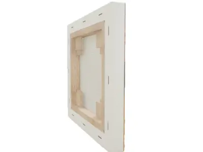 Canvas - Table Low-poly 3D model