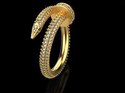 Nail Ring 29273 3D print model