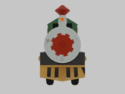 Train Free 3D model from CGTrader