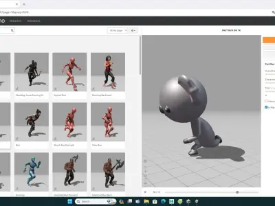 Stylized Koala Animated v001 Low-poly 3D model