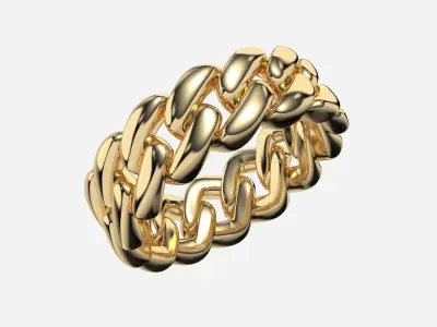 Cuban Ring 3D print model