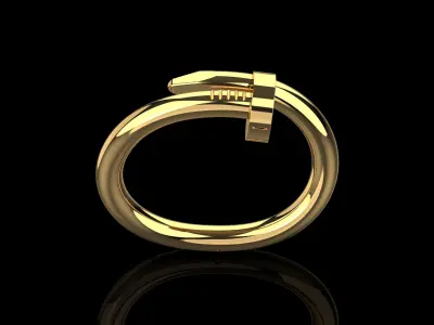 Juste un clou Bracelet Large model 17 Size N194 3D print model