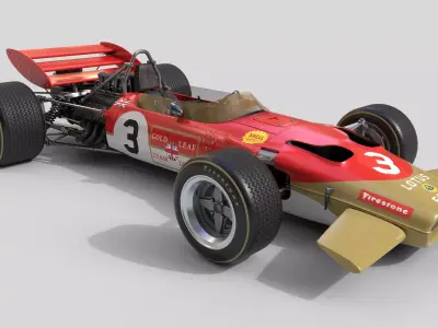 Lotus 49c  3D model
