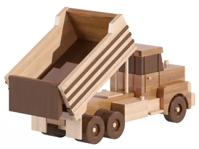 Peter-B Dump Truck 3D model