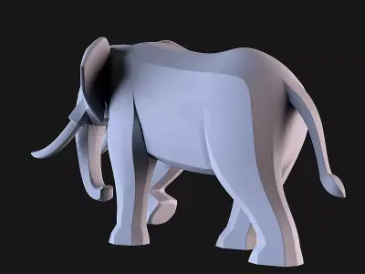 Elephant 3D print model order