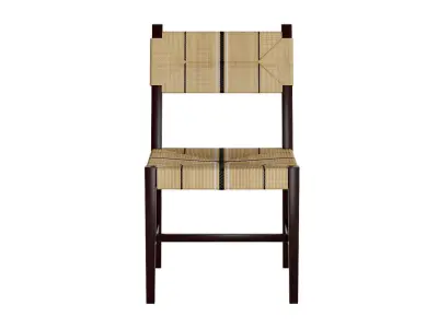 Abaca dining chair 3D model