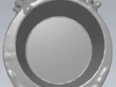 MakeIT Chimpanzee Vase Planter 3D Model 3D model