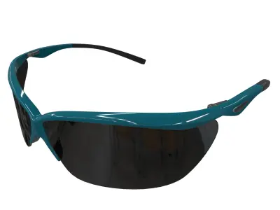 Classic Ray Ban Sun Glasses 3D Model VR Low-poly 3D model