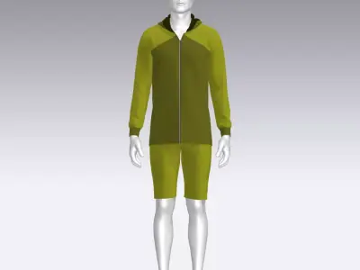 Sport Suit Low-poly 3D model 51