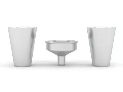 Personalized Flask Set 3D model