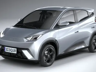 BYD Seagul 2025 3D model