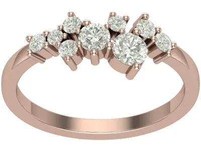 Engagement Ring  3D print model