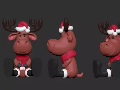 Christmas decoration toy  3D print model