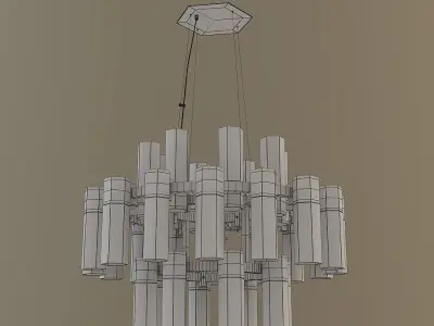 LUXURY CHANDELIER  3D model