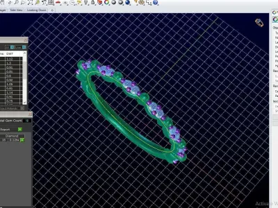 WEDDING RING STACK MY033 3D print model