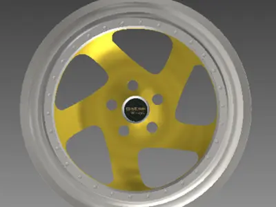 CCW lm5t Rim Replica 3D model